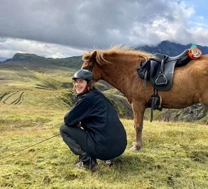 Magdalena Falter, doktorsnemi í ferðamálafræðum í HÍ